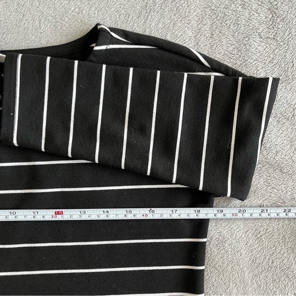 Bb Dakota Striped ponte shift Dress Size XS - Picture 4 of 9